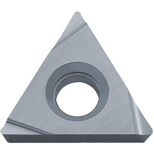 TPGH 222 TN60, 1/32″ Corner Radius, 1/8″ Thick, 1/4″ Inscribed Circle, TiCN/NbC, 60 Degree Triangle, Turning Indexable Insert