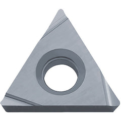 TPGH 222 TN60, 1/32″ Corner Radius, 1/8″ Thick, 1/4″ Inscribed Circle, TiCN/NbC, 60 Degree Triangle, Turning Indexable Insert