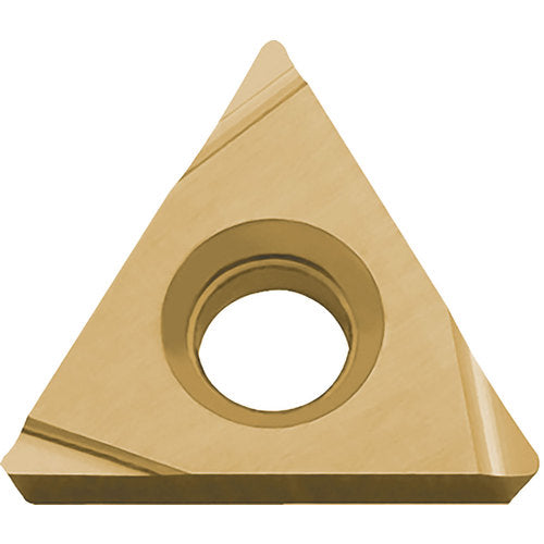 TPGH 151505 PV730, 0.008″ Corner Radius, 3/32″ Thick, 3/16″ Inscribed Circle, TiAlN/TiN, 60 Degree Triangle, Turning Indexable Insert