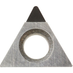 TPMH 15151 KPD010, 1/64″ Corner Radius, 3/32″ Thick, 3/16″ Inscribed Circle, 60 Degree Triangle, Turning Indexable Insert