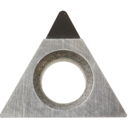 TPMH 221 SE KPD010, 1/64″ Corner Radius, 1/8″ Thick, 1/4″ Inscribed Circle, Triangle, Turning Indexable Insert - Exact Industrial Supply