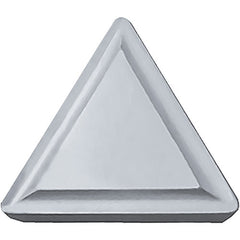 TPMR 181505 G TN60, 0.0079″ Corner Radius, 3/32″ Thick, 7/32″ Inscribed Circle, TiCN/NbC, Triangle, Turning Indexable Insert - Exact Industrial Supply