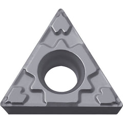 TPMT 221 GP TN60, 1/64″ Corner Radius, 1/8″ Thick, 1/4″ Inscribed Circle, TiCN/NbC, 60 Degree Triangle, Turning Indexable Insert