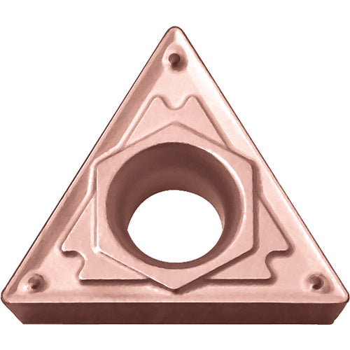 TPMT 321 HQ CA310, 1/64″ Corner Radius, 1/8″ Thick, 3/8″ Inscribed Circle, TiCnulll2O3/Ti, Triangle, Turning Indexable Insert - Exact Industrial Supply