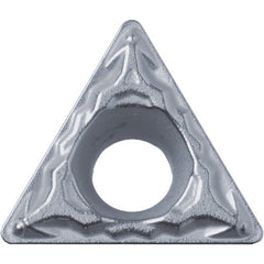 TPMT 222 PP PR1725, 1/32″ Corner Radius, 1/8″ Thick, 1/4″ Inscribed Circle, MEGACOAT NANO PLUS, 60 Degree Triangle, Turning Indexable Insert