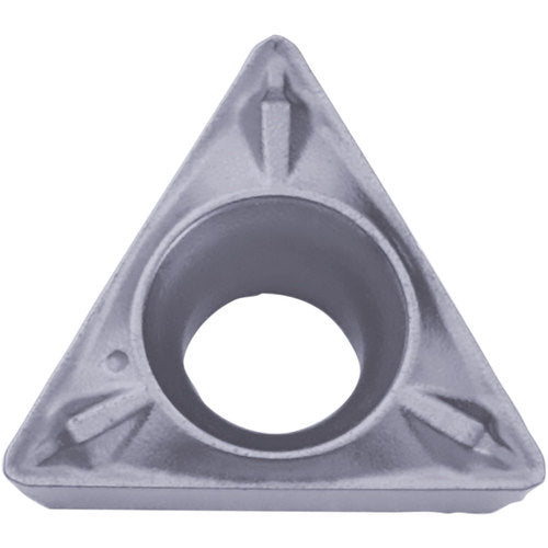 TPMX 221 WP PR1225, 1/64″ Corner Radius, 1/8″ Thick, 1/4″ Inscribed Circle, MEGACOAT, Triangle, Turning Indexable Insert