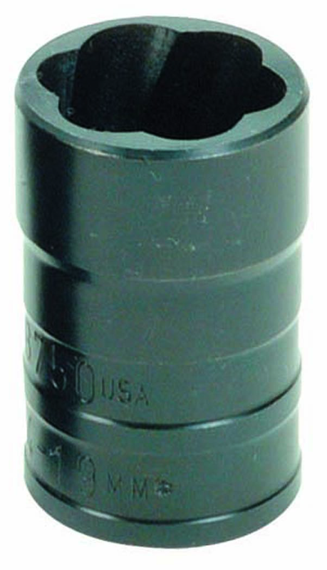 17mm - Turbo Socket - 1/2" Drive - Eagle Tool & Supply