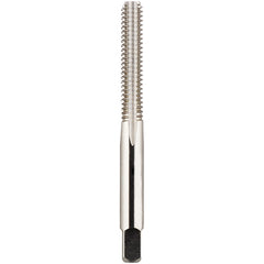 M4.5 Metric, 0.75 mm Pitch, 4 -Flute, D2 Bottoming Straight Flute Tap Series/List #7500 - Exact Industrial Supply