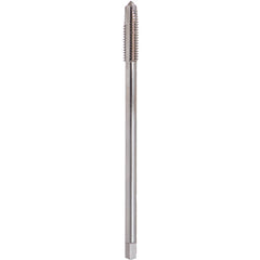 ‎2041 #10-32 × 4″ OAL 2 Flute H3 Spiral Pointed Plug Tap - Exact Industrial Supply