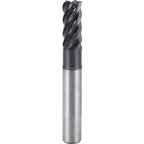 1″ × 1″ × 1 1/4″ × 7″ 5 Flute 0.0900'' C/R Carbide End Mill-Plain Shank - Y-Coating