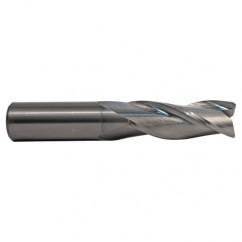 1/4 TuffCut GP 3 Fl Std. Lgth. TiN Coated Center Cutting End Mill - Eagle Tool & Supply