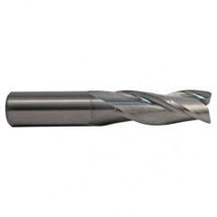 25mm TuffCut GP 3 Fl Std. Lgth. TiN Coated Center Cutting End Mill - Eagle Tool & Supply