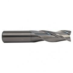 3/4 TuffCut Std. Length Center Cutting 3 Fl End Mill TiCN Coated - Eagle Tool & Supply