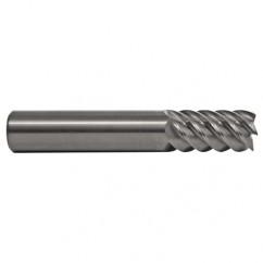 5mm TuffCut SS 6 Fl High Helix TiN Coated Non-Center Cutting End Mill - Eagle Tool & Supply