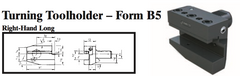 VDI Turning Toolholder - Form B5 (Right-Hand Long) - Part #: CNC86 25.2516.1 - Eagle Tool & Supply
