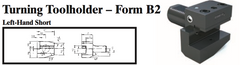 VDI Turning Toolholder - Form B2 (Left-Hand Short) - Part #: CNC86 22.3020.1 - Eagle Tool & Supply