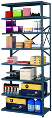 36 x 12 x 85'' (8 Shelves) - Open Style Add-On Shelving Unit - Eagle Tool & Supply