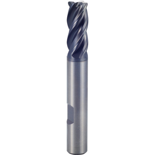 6 × 6 × 20 × 70 mm 2 Flute Square End Carbide End Mill-Plain Shank - Exact Industrial Supply