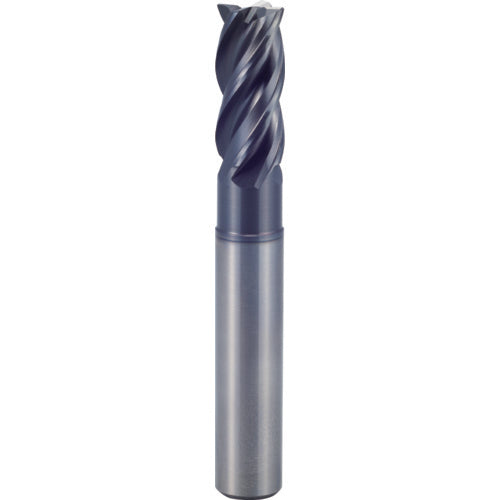 3/4″ × 3/4″ × 1″ × 5″ 4 Flute Square End Carbide End Mill-Plain Shank - Y-Coating - Exact Industrial Supply