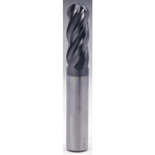 13/32″ × 7/16″ × 15/16″ × 2 3/4″ 4 Flute Square End Carbide End Mill-Plain Shank - Y-Coating - Exact Industrial Supply