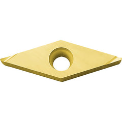 VBET 2205 F PV730, 0.008″ Corner Radius, 1/8″ Thick, 1/4″ Inscribed Circle, TiAlN/TiN, 35 Degree Diamond, Turning Indexable Insert