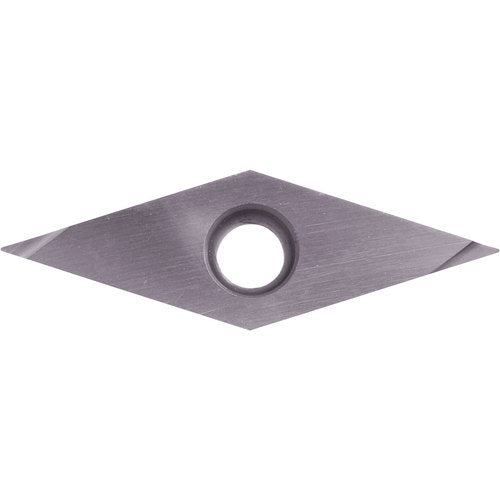 VBGT 2202 M-F PR1225, 0.0039″ Corner Radius, 1/8″ Thick, 1/4″ Inscribed Circle, MEGACOAT, Diamond, Turning Indexable Insert