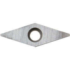 VBGW 221 SET KBN525, 1/64″ Corner Radius, 1/8″ Thick, 1/4″ Inscribed Circle, Diamond, Turning Indexable Insert - Exact Industrial Supply