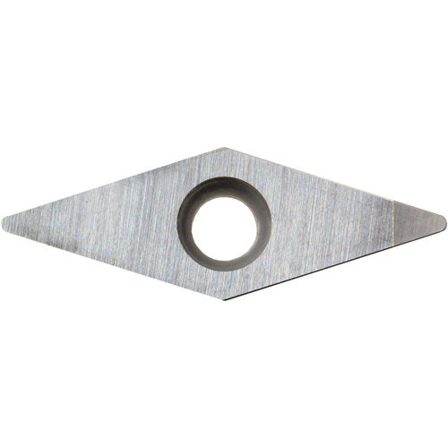 VBGW 331 SE KBN525, 1/64″ Corner Radius, 3/16″ Thick, 3/8″ Inscribed Circle, Diamond, Turning Indexable Insert - Exact Industrial Supply
