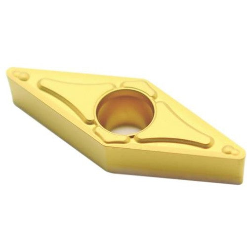 VBMT 331 XF ME1225, 0.016″ Corner Radius, 0.187″ Thick, 331 Inscribed Circle, CVD, Turning Indexable Insert - Eagle Tool & Supply