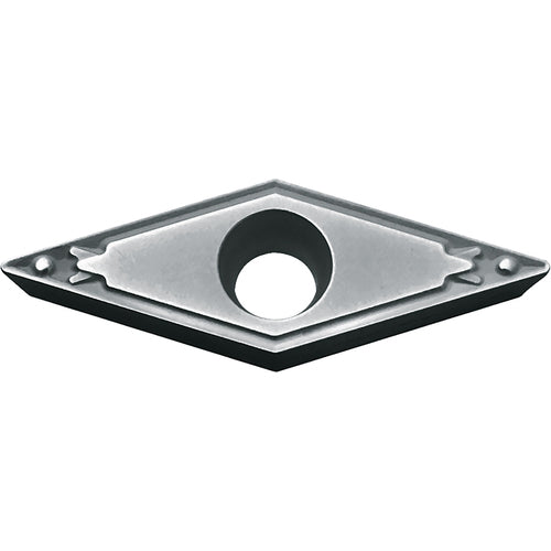 VBMT 221 HQ TN60, 1/64″ Corner Radius, 1/8″ Thick, 1/4″ Inscribed Circle, TiCN/NbC, Diamond, Turning Indexable Insert