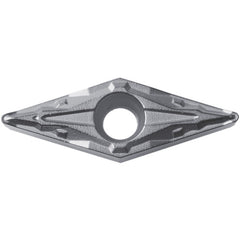 VBMT 333 PP TN610, 3/64″ Corner Radius, 3/16″ Thick, 3/8″ Inscribed Circle, TiCN, Diamond, Turning Indexable Insert - Exact Industrial Supply