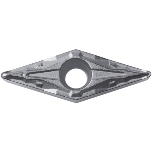 VBMT 222 PP TN610, 1/32″ Corner Radius, 1/8″ Thick, 1/4″ Inscribed Circle, TiCN, Diamond, Turning Indexable Insert - Exact Industrial Supply