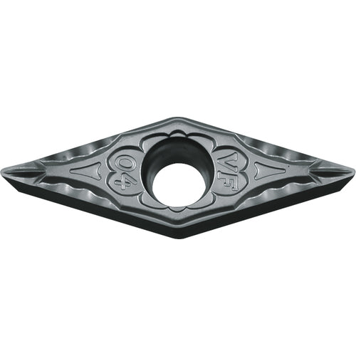VBMT 222 VF TN610, 1/32″ Corner Radius, 1/8″ Thick, 1/4″ Inscribed Circle, TiCN, Diamond, Turning Indexable Insert - Exact Industrial Supply