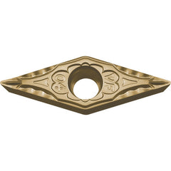 VBMT 331 VF PV720, 1/64″ Corner Radius, 3/16″ Thick, 3/8″ Inscribed Circle, TiCN (MEGACOAT NANO), Diamond, Turning Indexable Insert