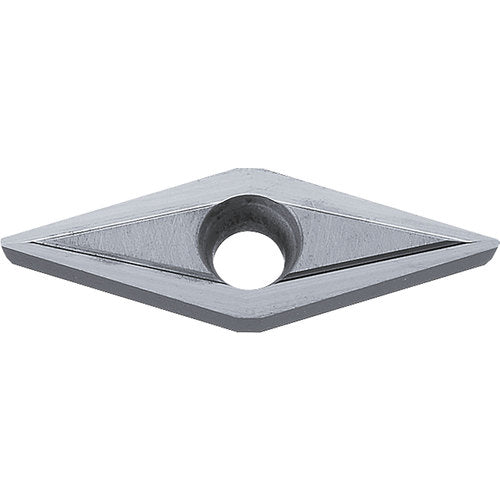 VCGT 2205 FN-Z TN60, 0.0079″ Corner Radius, 1/8″ Thick, 1/4″ Inscribed Circle, TiCN/NbC, Diamond, Turning Indexable Insert - Exact Industrial Supply