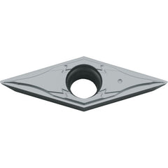 VCGT 2202 GF PR1725, 0.004″ Corner Radius, 1/8″ Thick, 1/4″ Inscribed Circle, MEGACOAT NANO PLUS, 35 Degree Diamond, Turning Indexable Insert