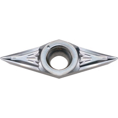VCGT 2205 SKS PR1705, 0.008″ Corner Radius, 1/8″ Thick, 1/4″ Inscribed Circle, MEGACOAT NANO PLUS, 35 Degree Diamond, Turning Indexable Insert