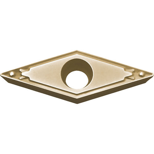 VCMT 15151 HQ CCX, 1/64″ Corner Radius, 3/32″ Thick, 3/16″ Inscribed Circle,  TiCl2O3/Tin, 35 Degree Diamond, Turning Indexable Insert