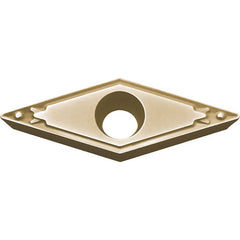 VCMT 332 HQ PR660, 1/32″ Corner Radius, 3/16″ Thick, 3/8″ Inscribed Circle, TiN, 35 Degree Diamond, Turning Indexable Insert