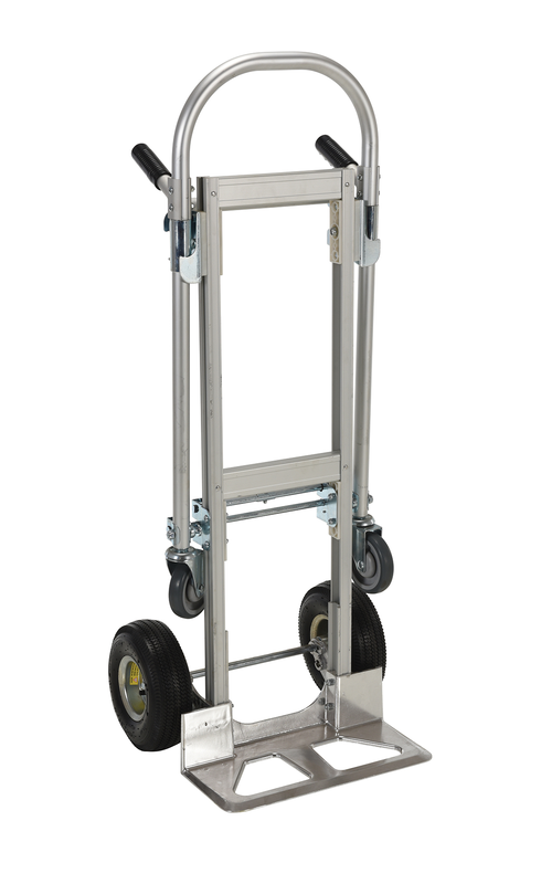 Aluminum Frame Hand Truck/Platform Truck - #CAHT-500; 500 lb Capacity - Eagle Tool & Supply