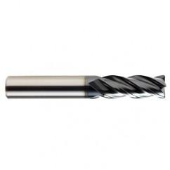 1/2 x 5/8 x 5/8 x 2-1/2 4Fl .015 C/R Carbide End Mill - TiALN - Eagle Tool & Supply