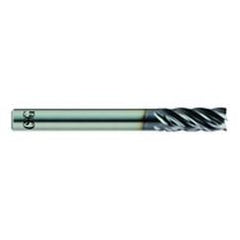 1/4 x 1/4 x 3/8 x 2 5Fl  Square Carbide End Mill - TiALN - Eagle Tool & Supply