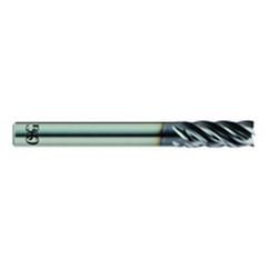 5/8 x 5/8 x 3/4 x 3 5Fl  Square Carbide End Mill - TiALN - Eagle Tool & Supply