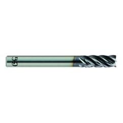 5/8 x 5/8 x 1-1/4 x 3-1/2 5Fl  Square Carbide End Mill - TiALN - Eagle Tool & Supply