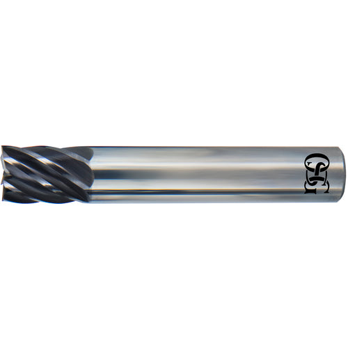 ‎VGM7-03125CR0.06-L - 5/16″ Dia. × 5/16″ Shank × 1 1/4″ DOC × 3″ OAL, Carbide, EXO, 7 Flute, 0.06″ Corner Radius, End Mill