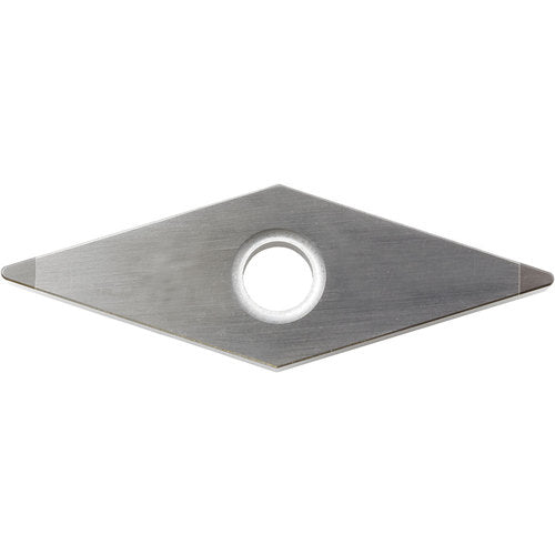 VNGA 332 MET KBN525, 1/32″ Corner Radius, 3/16″ Thick, 3/8″ Inscribed Circle, Diamond, Turning Indexable Insert - Exact Industrial Supply