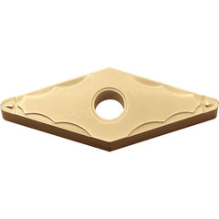 VNMG 331 GP CA5525, 1/64″ Corner Radius, 3/16″ Thick, 3/8″ Inscribed Circle, TiCnulll2O3/TiN, Diamond, Turning Indexable Insert - Exact Industrial Supply
