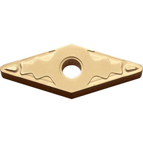 VNMG 332 HQ CA525, 1/32″ Corner Radius, 3/16″ Thick, 3/8″ Inscribed Circle, TiCnulll2O3/TiN, Diamond, Turning Indexable Insert - Exact Industrial Supply