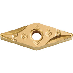VNMG 331 VC CA510, 1/64″ Corner Radius, 3/16″ Thick, 3/8″ Inscribed Circle, TiCl2O3/TiN, 35 Degree Diamond, Turning Indexable Insert