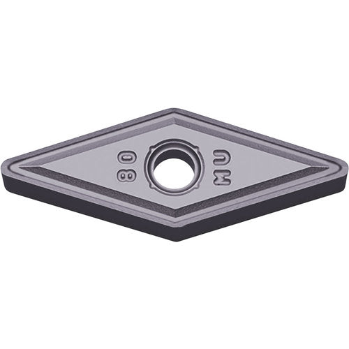 VNMG 331 MU PR1305, 1/64″ Corner Radius, 3/16″ Thick, 3/8″ Inscribed Circle, MEGACOAT, Diamond, Turning Indexable Insert - Exact Industrial Supply